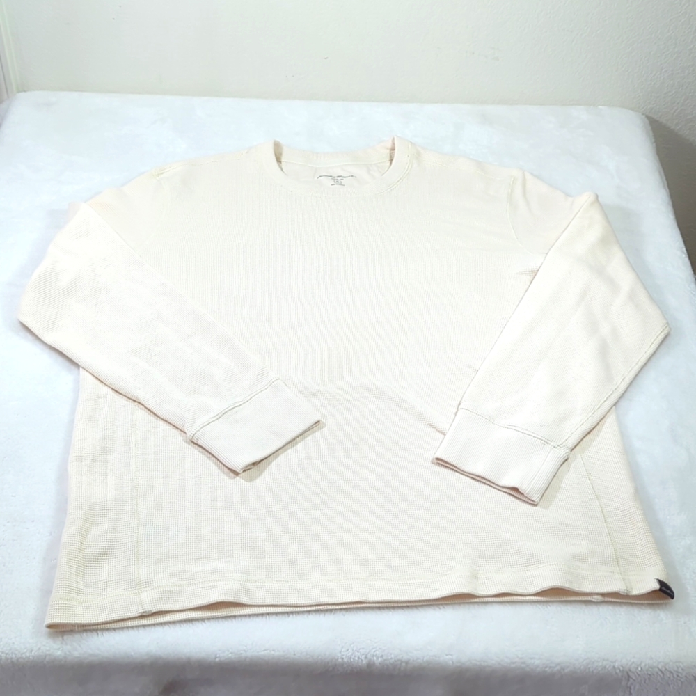 Eddie Bauer XL L waffle weave shirt NWOT